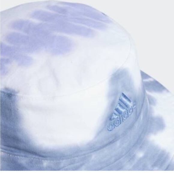 Adidas Womens Colorwash Bucket Hat Watercolor Tie Dye Blue Violet - Picture 5 of 6